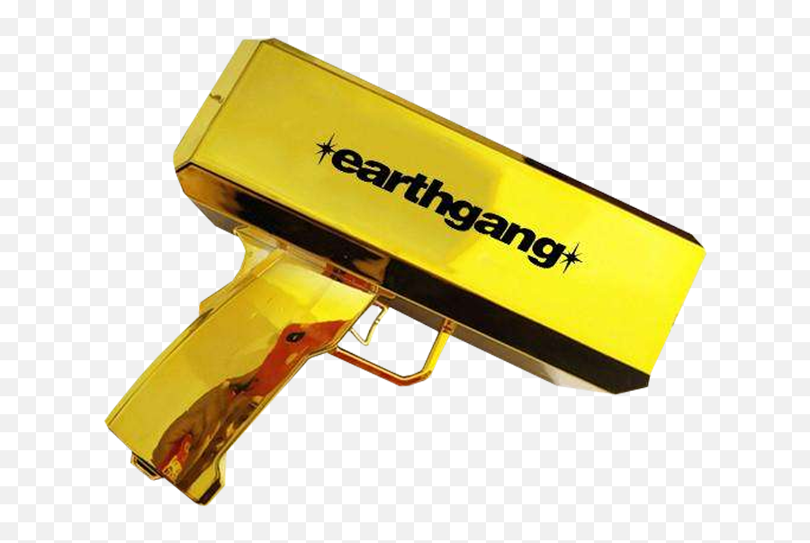 Money Gun Earthgang - Gun Png,Gun Transparent