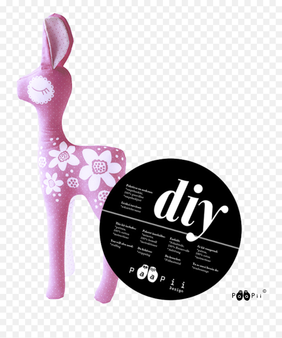 Diy Bambi Pink - Paapii Design Llama Png,Bambi Png