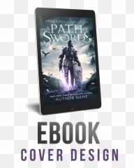 Ebook Design - Novel Png,Blank Book Cover Png