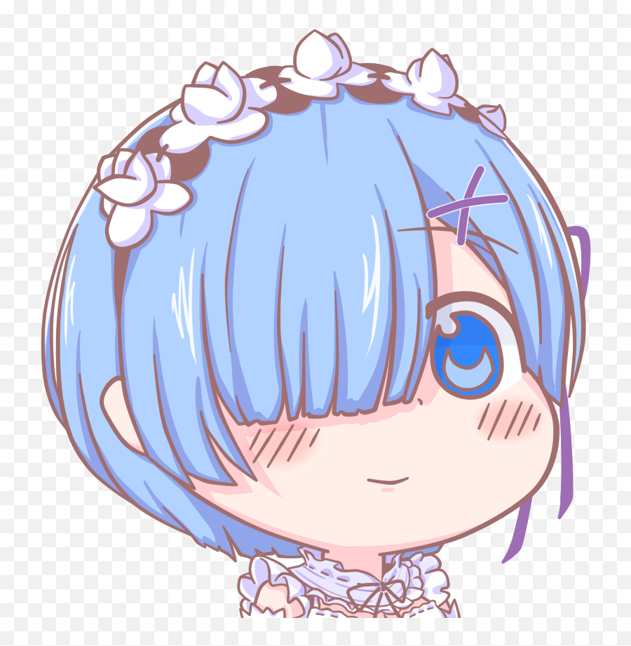 Rem - Rem Chibi Png,Rem Png