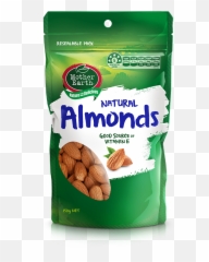 Natural Almonds 150g - Almonds Countdown Png,Almond Transparent