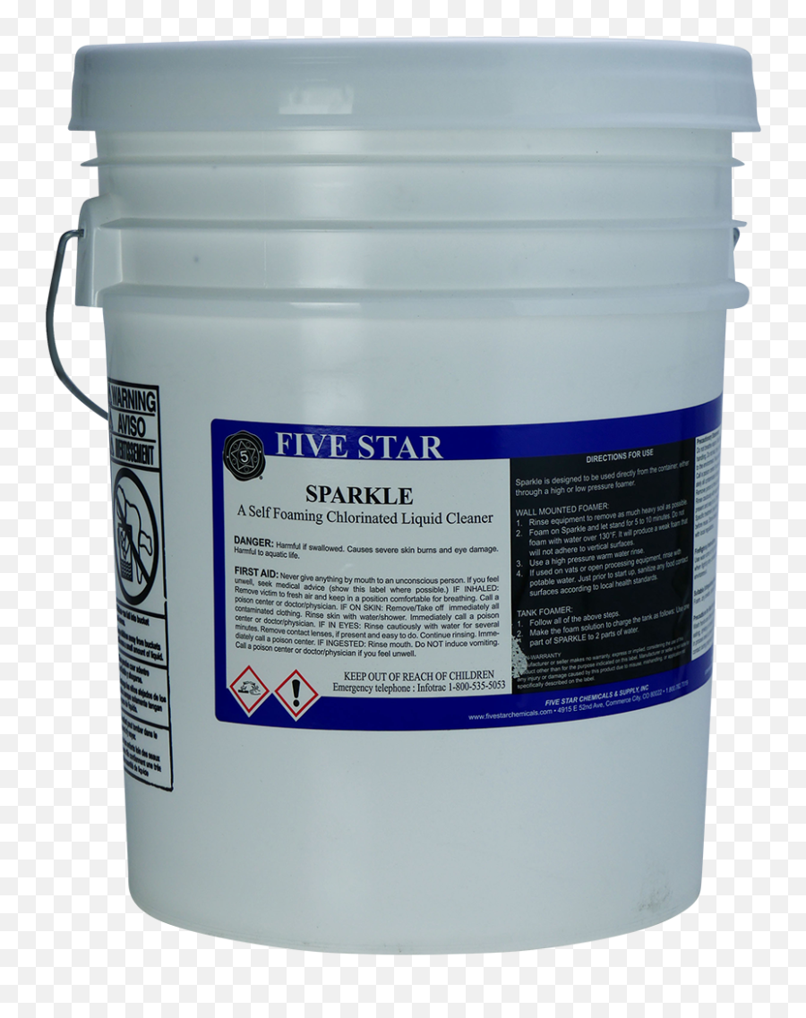 Sparkle 5 Gal - Product With Gallons Label In Front Png,Star Sparkle Png