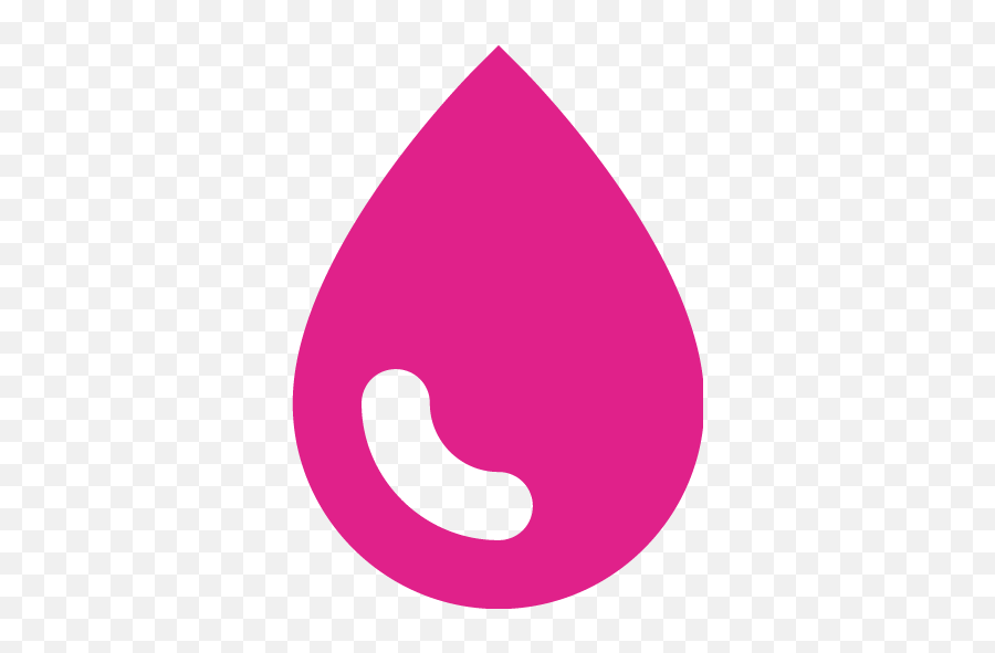 Barbie Pink Droplet Icon - Circle Png,Droplet Png
