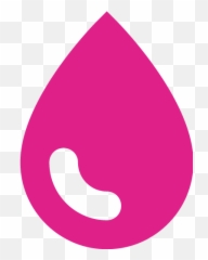 Barbie Pink Droplet Icon - Circle png