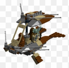Lego Ideas - Kashyyyk Wookie Ship png