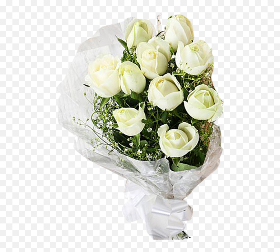 Transparent White Rose - White Rose Bouquet Transparent Png,White Rose Transparent