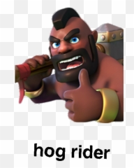 Download Model Image Graphic - Hog Rider Without Hog Hog Rider Transparent Png,Hog Png