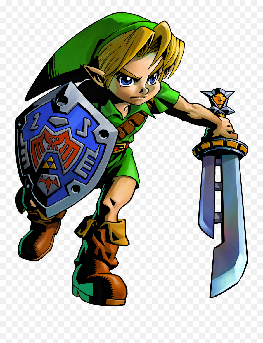 Mm Link 2 - Zelda Majoras Mask Link Png,Majora's Mask Png