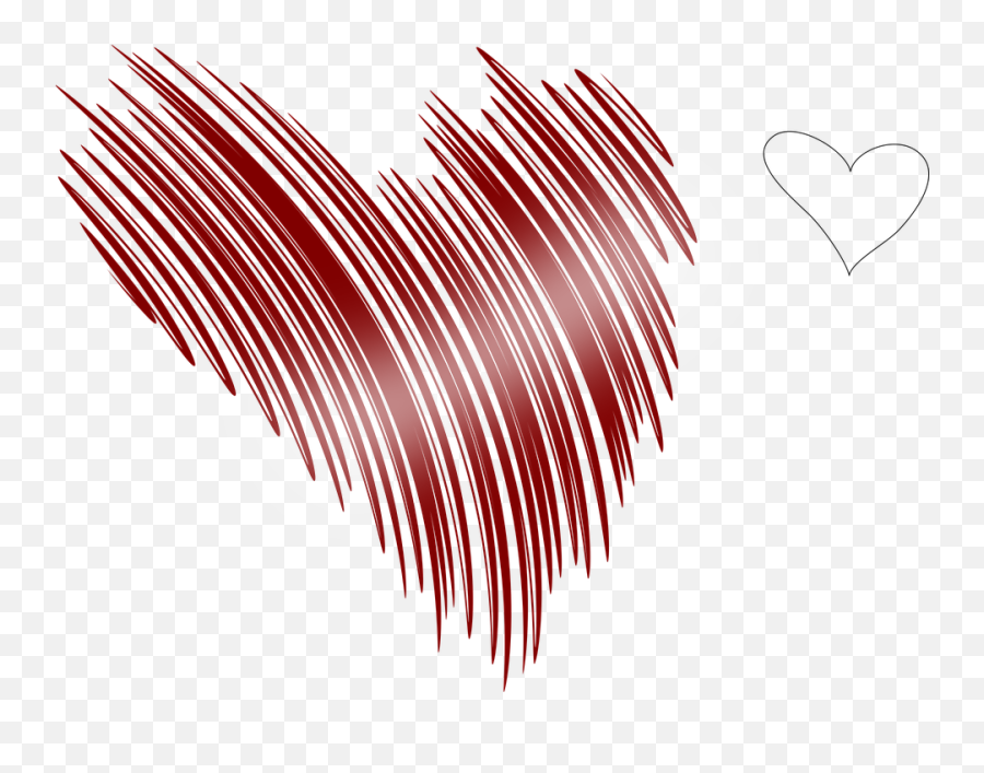 Heart Red Love Vector - Free Vector Graphic On Pixabay Vertical Png,Heart Drawing Png