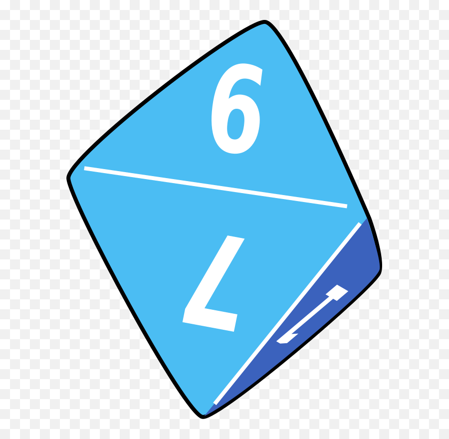 Blue Triangle Area Png Clipart - D20 System,Blue Triangle Logo