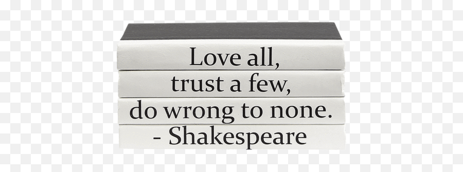 Stack Of Books Love All - Horizontal Png,Shakespeare Png