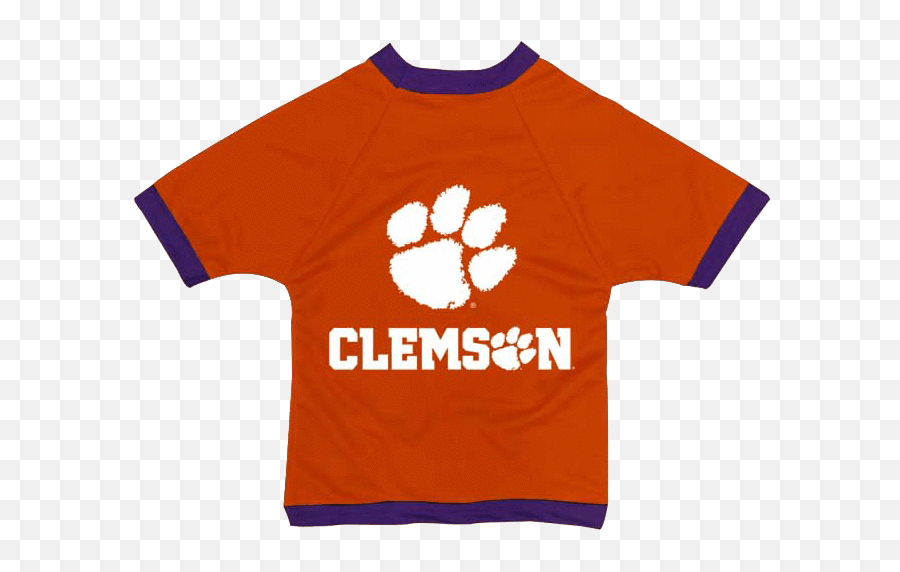 Clemson Tigers Dog Jersey - Clemson Tigers Logo With Paw Png,Clemson Png