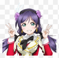Download Hd Sakkyenter - Nozomi Tojo Sore Wa Bokutachi No Love Live Nozomi Tojo Png,Nozomi Tojo Png