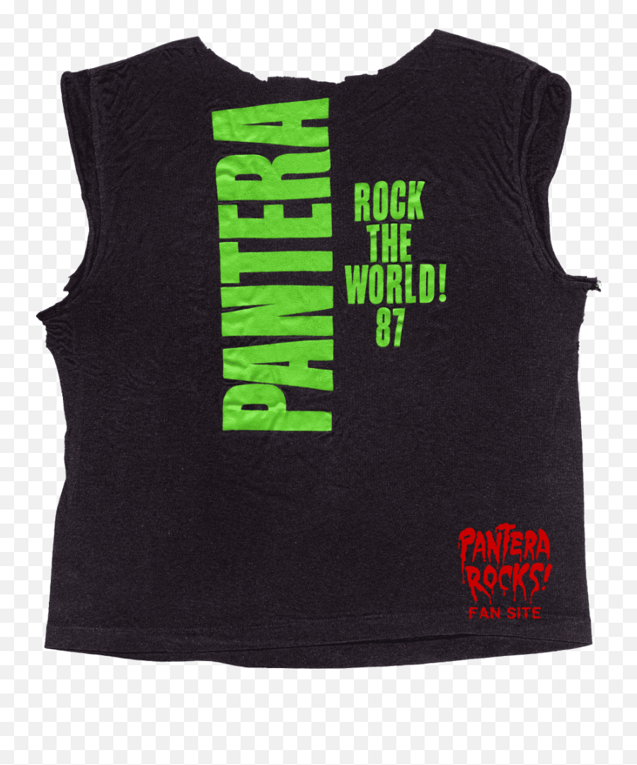 Download Hd Picture - T Shirt Pantera Rock Transparent Png Phil Anselmo Deicide Shirt 1992,Pantera Logo Png