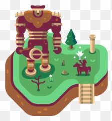 Discord Dioramas U2014 Matt Anderson Design U0026 Illustration In - Shadow Of The Colossus Gif png