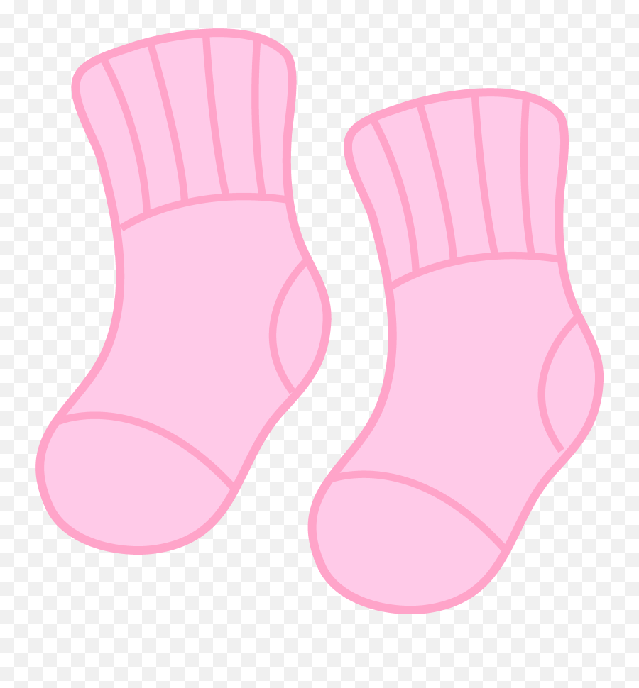 Baby Feet Girl Footprint Clipart Free Download - Baby Baby Sock Clip Art Png,Baby Footprint Png