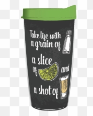 Download Take Life With A Grain Of Salt Slice Lime - Lemonade png