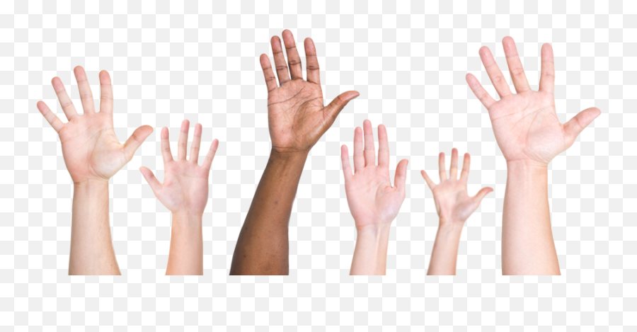 Eating Disorder Support - Raise Your Hand Png,Raised Hands Png