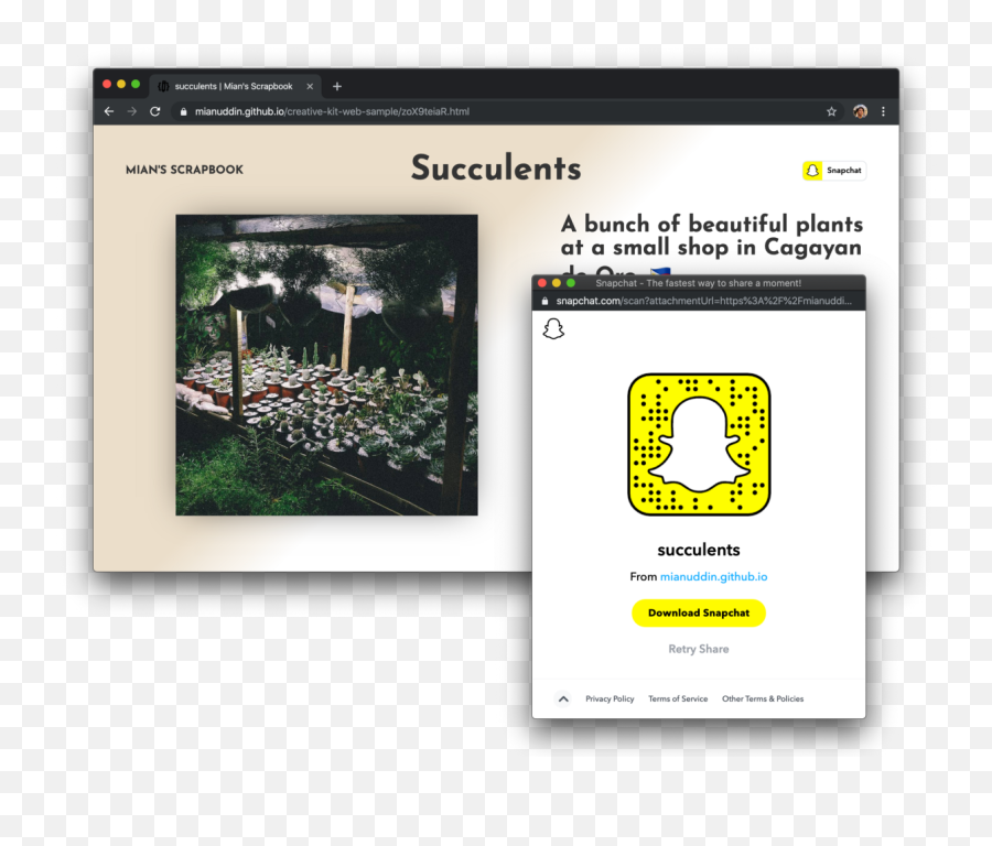 Snap Kits Creative Kit For Web - Language Png,Snapchat Screenshot Icon