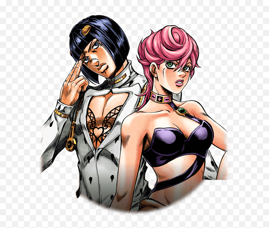 Bruno Bucciarati And Trish Una - Trish Una Ssr Png,Trish Una Icon