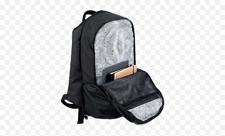 Shield Redline Anti - Theft Backpack U2013 Gata Solid Png,Icon Laptop Backpack