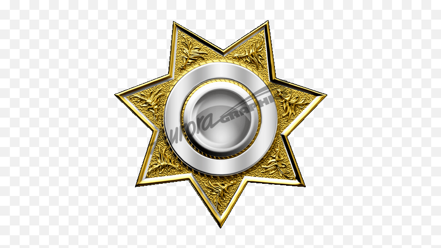 Sheriff Badge 3 - 8 Point Police Badge Png,Sheriff Icon