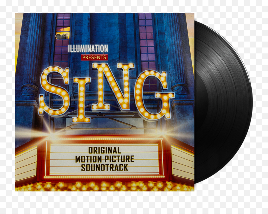 Sing Original Motion Picture Soundtrack Lp - Optical Disc Png,Soundtrack Icon