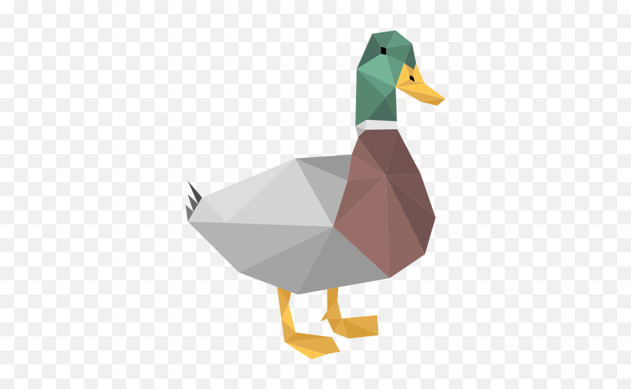 Duck Low Poly - Transparent Png U0026 Svg Vector File Low Poly Duck Png,Duck Png