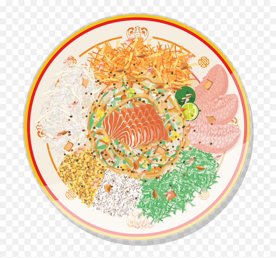 Cny Lou Hei - Salad Png,Hei Hei Png