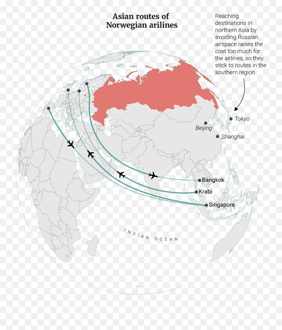 Why The Worldu0027s Flight Paths Are Such A Messs - Alaska To Russia Flight Path Png,Chicago Indian Icon 2013
