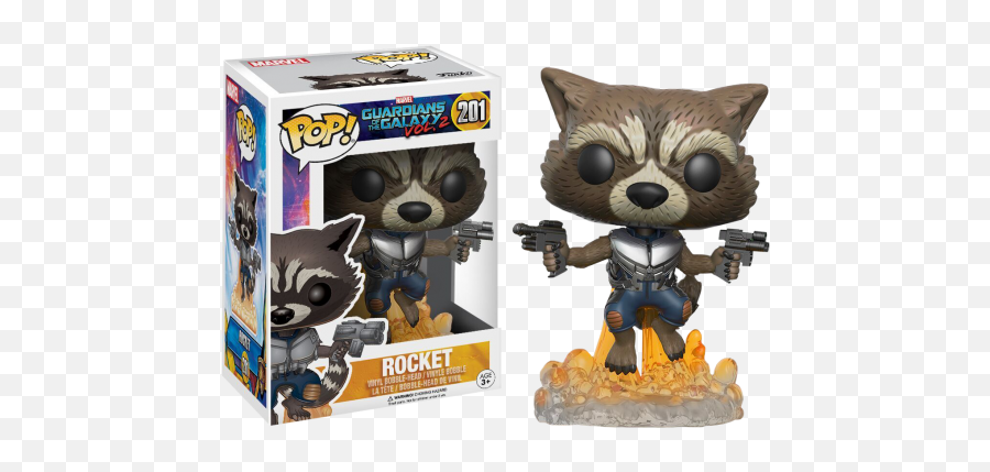 Rocket Raccoon Flying Vinyl - Rocket Racoon Funko Pop Png,Guardians Of The Galaxy Vol 2 Png