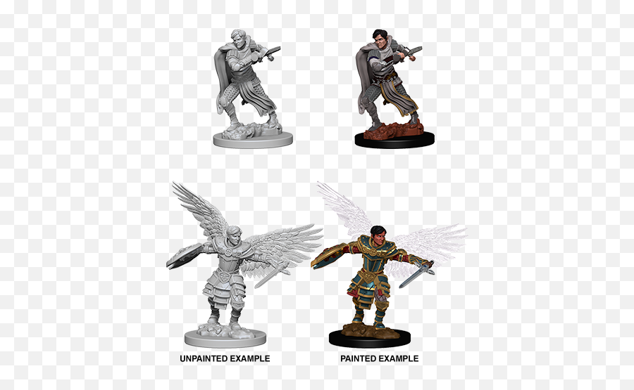 Wizkids Nolzuru0027s Marvelous Miniatures Aasimar Fighter - Marvelous Miniatures Aasimar Fighter Png,Tiefling Icon