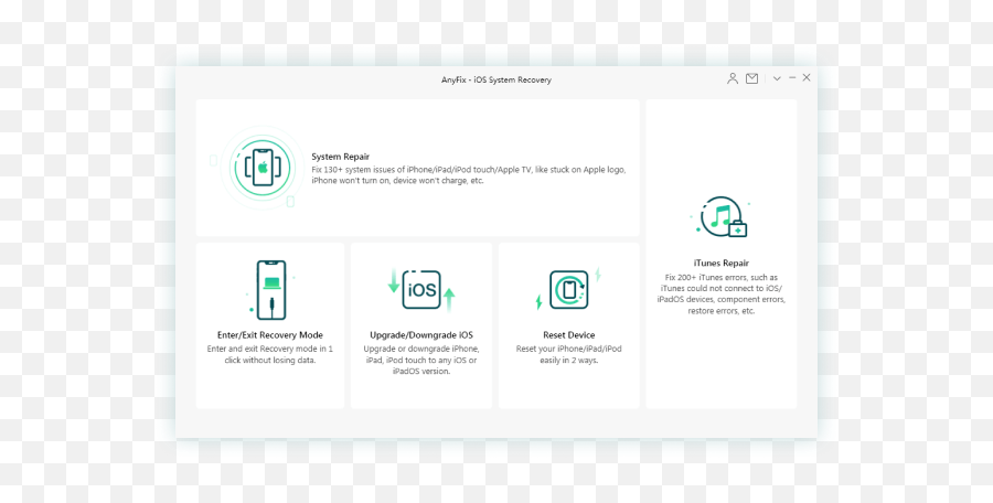 Official Buy Anyfix - Ios System Recovery Win Version Vertical Png,Ipod Icon Not Showing In Itunes