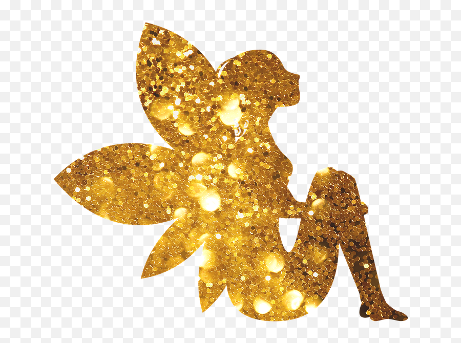 Fairy Sparkling Glitter - Golden Fairy Png,Sparkling Png