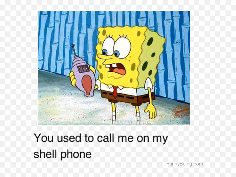 Download Spongebob Meme You Used To Call Me - You Used To Lewis Dot Structure For No2 Png,Spongebob Meme Png