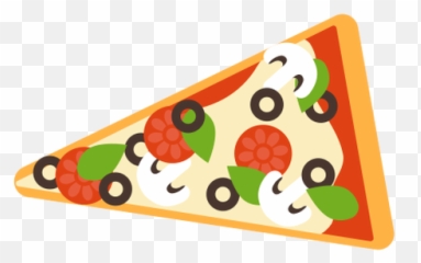 Pizza Slice Mushroom Pepperoni Flat Transparent Png U0026 Svg Vector - Rebamada De Pizzas Png