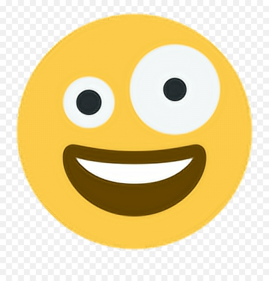 Download Hd Happy Smile Laugh Eyes Size Silly Emoji - Android Emoji Png,Twitter Icon Emoji