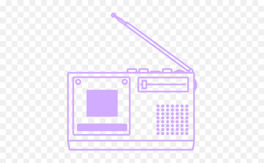 Radio Graphics To Download - Design Png,Vintage Radio Icon