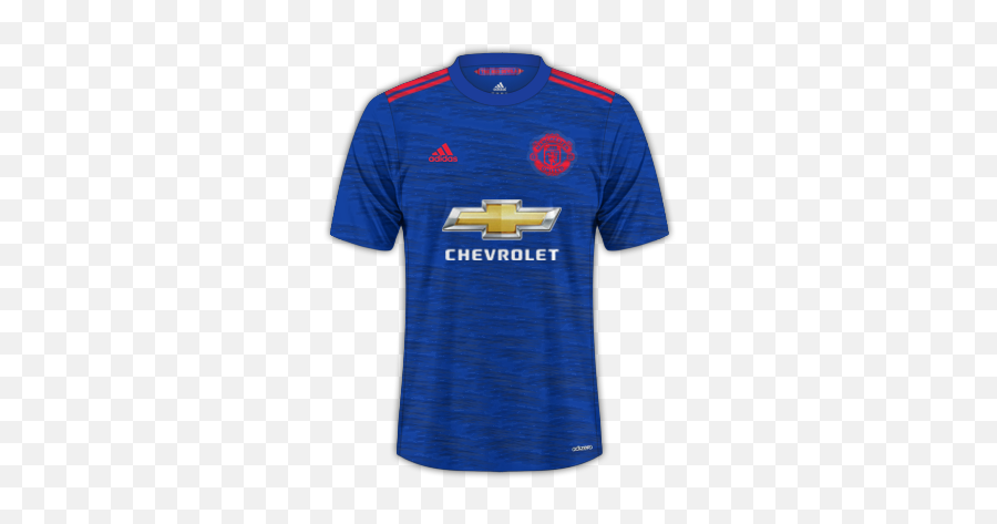 Download Hd Manchester United 2016 - 17 Away 2017 Chevrolet Chevrolet Png,Chevy Png