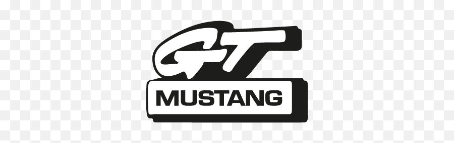 Mustang Gt Vector Logo - Mustang Gt Logo Vector Png,Gt Logo