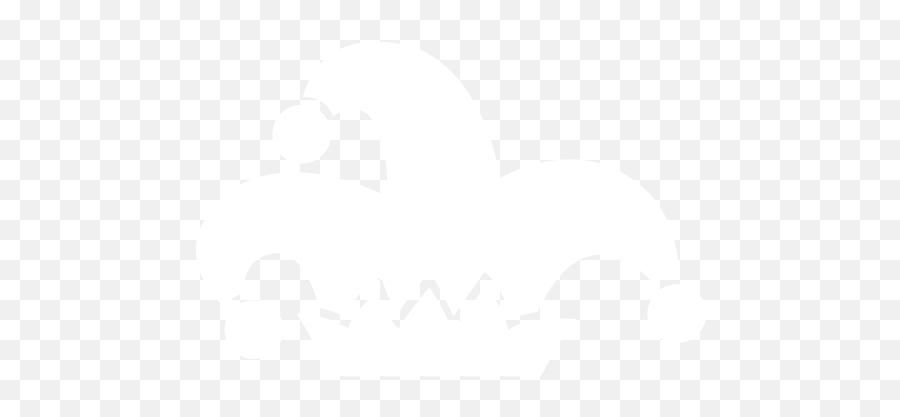 White Joker 2 Icon - Free White Joker Icons Illustration Png,Joker Transparent