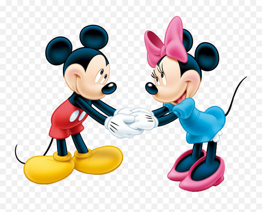 Mickey Minnie Png Picture 770730 Dirt Clipart Hand Holding - Mickey Mouse And Minnie Mouse,Mickey And Minnie Png