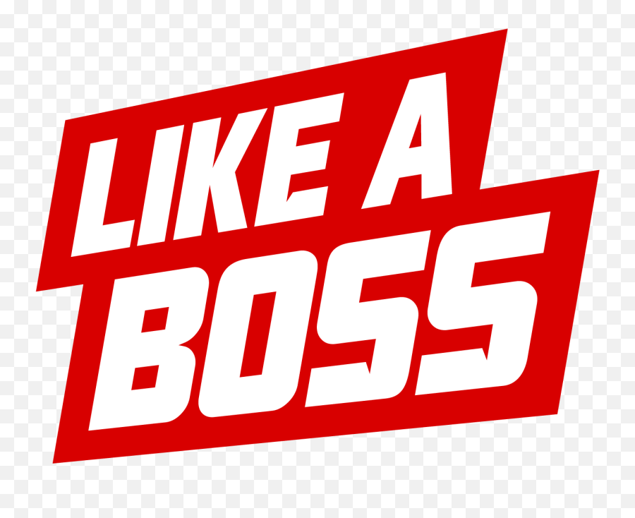 Download Logo - Like A Boss Full Size Png Image Pngkit Like A Boss Games,Boss Png