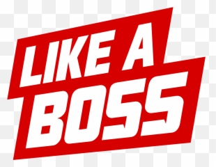 Download Logo - Like A Boss Full Size Png Image Pngkit Like A Boss Games,Boss Png