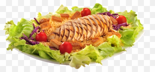 Chicken Caesar Salad - Fast Food Png,Caesar Salad Png