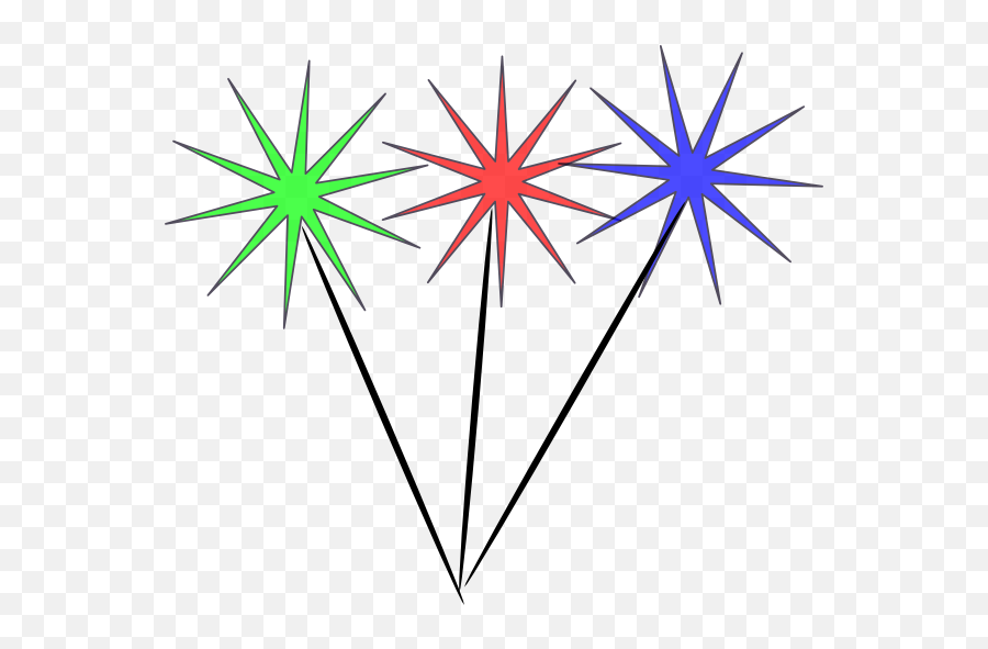 Stock Sparklers Clip Art - Sparkler Fireworks Clip Art Free Png,Sparklers Png