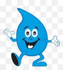 Clip Library Stock The Little Raindrop - Water Drops Clipart Cartoon Png,Raindrop Png