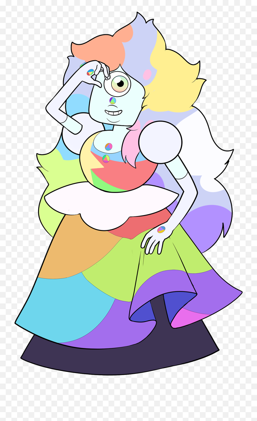 Rainbow Sapphire Gemcrust Wikia Fandom - Sapphire Png Steven Universe,Sapphire Png