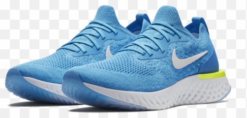 Download Mens Epic React Flyknit - Nike Epic React 2 Volt Glow Png,Running Shoe Png