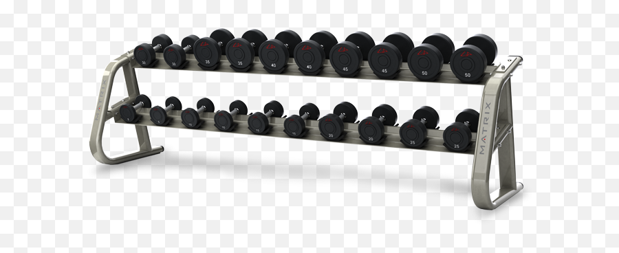 Silver Dumbbell Png Download - Pair Dumbbell Rack Matrix Matrix 5 Pair Dumbbell Rack,Dumbbell Png